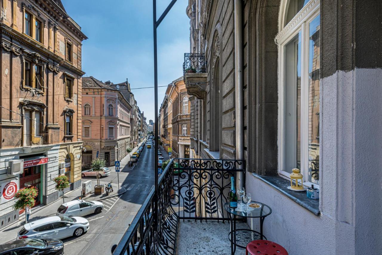 Luxury Art Deco Flat / Big Balcony Apartment Budapest Exterior photo